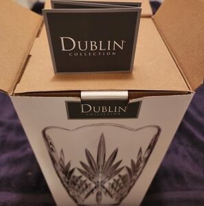 Dublin Crystal Vase NWT Never Opened